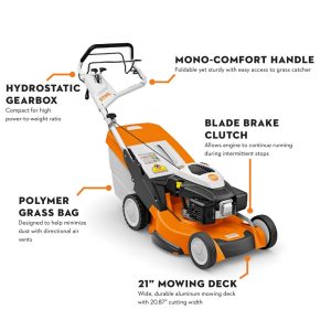 Stihl Gas Push Mower – RM 655 YS – Magee Outdoor Power