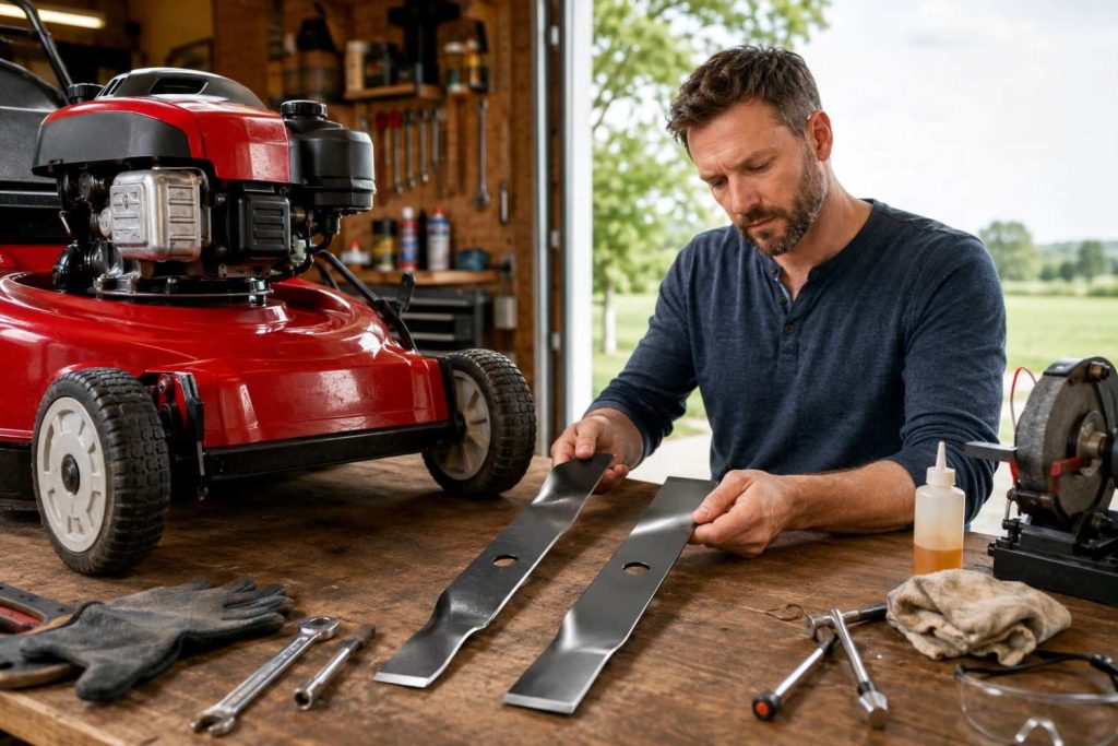 Sharpening Your Mower Blades vs. Buying New: An Expert Guide