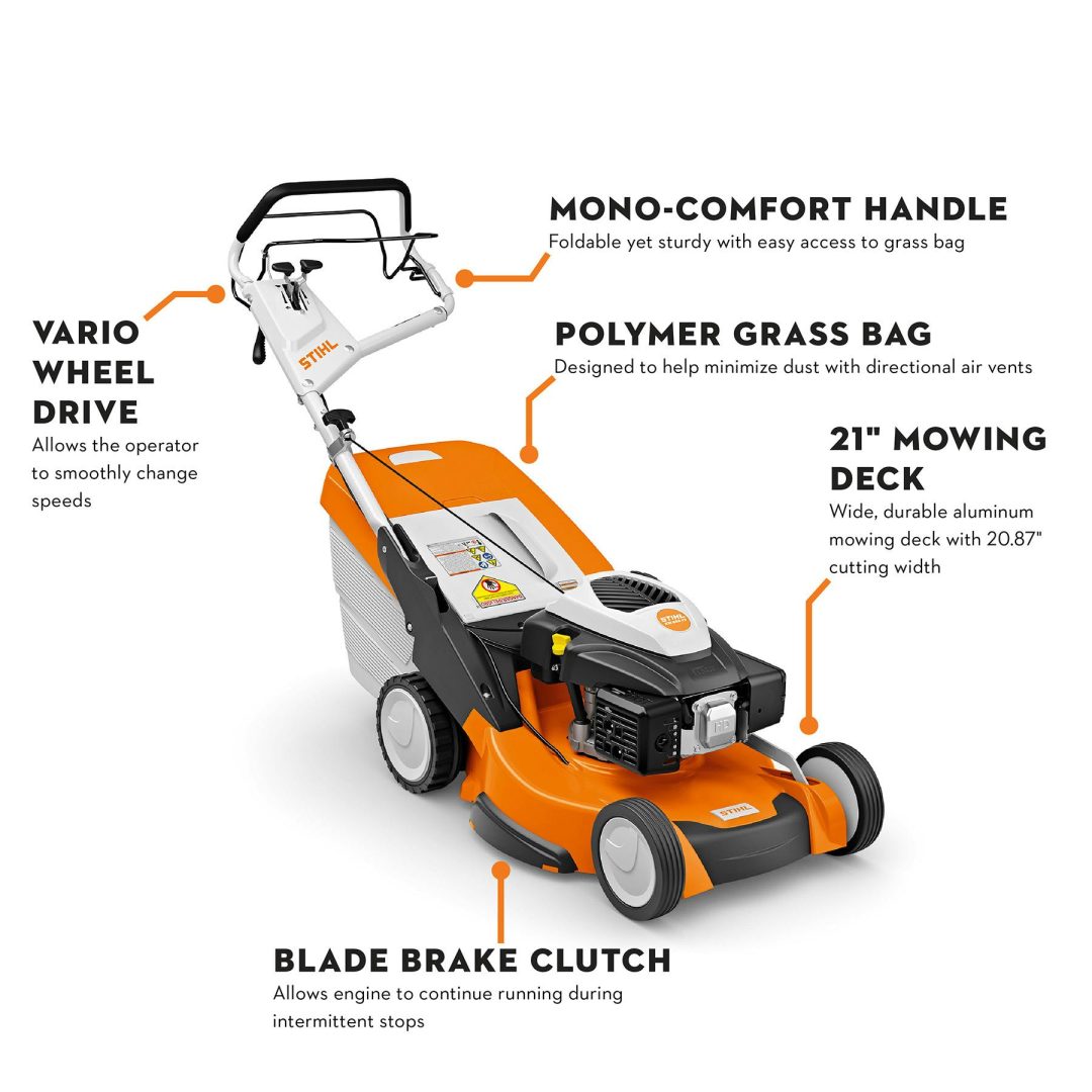 Stihl Gas Push Mower – RM 655 VS – Magee Outdoor Power